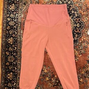 Old Navy Maternity joggers -pink size L